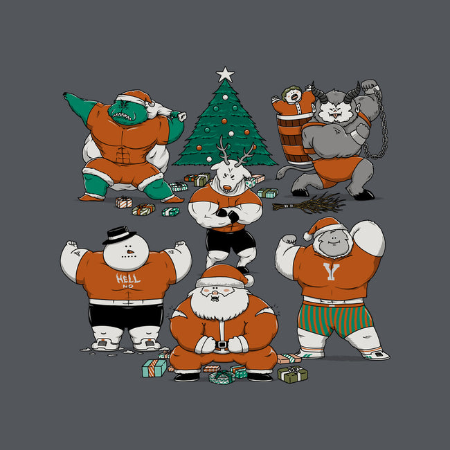 Merry Muscular Christmas-None-Glossy-Sticker-pigboom