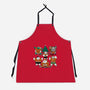 Merry Muscular Christmas-Unisex-Kitchen-Apron-pigboom