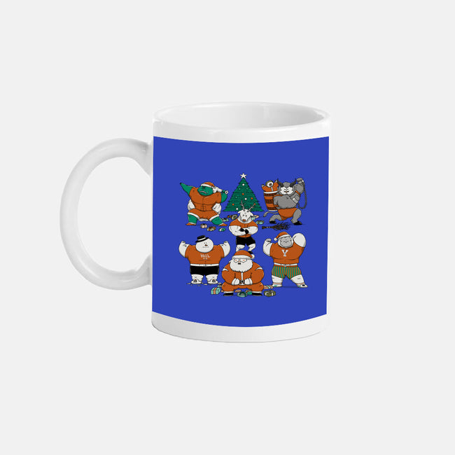 Merry Muscular Christmas-None-Mug-Drinkware-pigboom