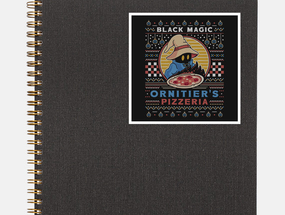 Ornitier Pizzeria Ugly Sweater