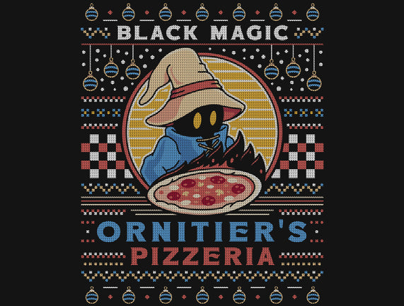 Ornitier Pizzeria Ugly Sweater