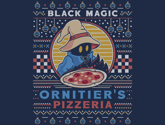Ornitier Pizzeria Ugly Sweater