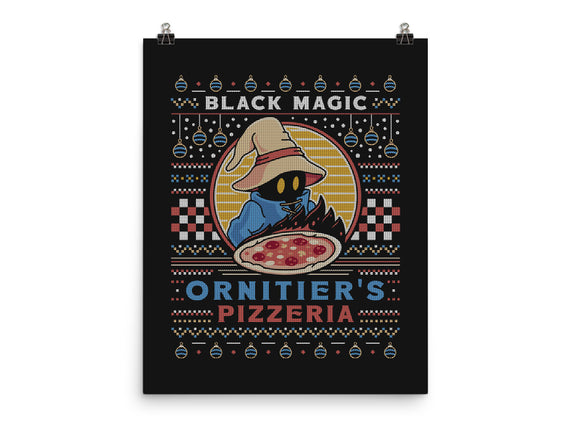 Ornitier Pizzeria Ugly Sweater