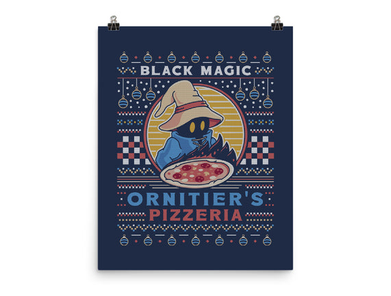 Ornitier Pizzeria Ugly Sweater