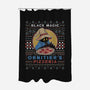 Ornitier Pizzeria Ugly Sweater-None-Polyester-Shower Curtain-LAGELANTEE