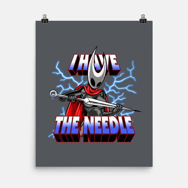 I Have The Needle-None-Matte-Poster-joerawks