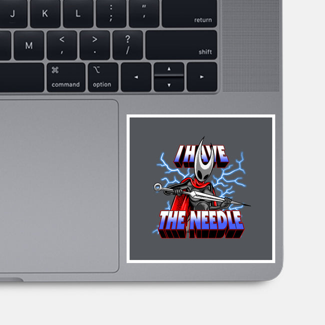 I Have The Needle-None-Glossy-Sticker-joerawks