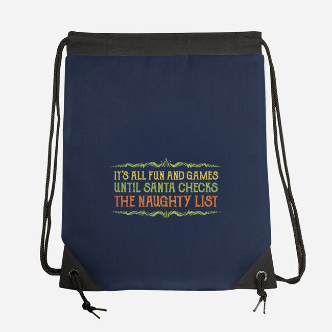 The Naughty List-None-Drawstring-Bag-kg07