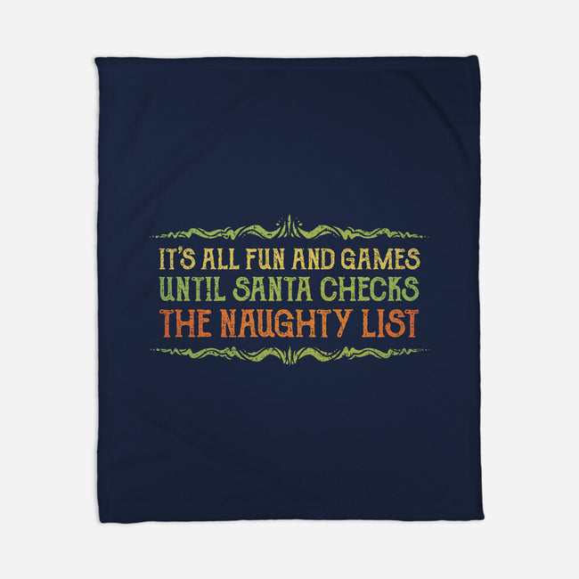 The Naughty List-None-Fleece-Blanket-kg07