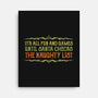 The Naughty List-None-Stretched-Canvas-kg07