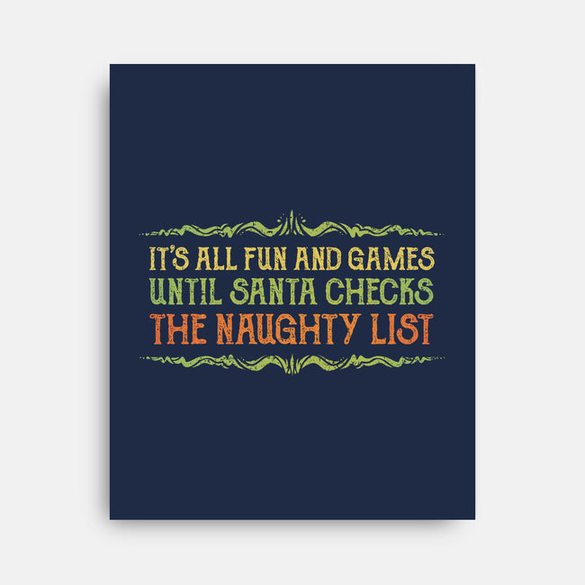 The Naughty List-None-Stretched-Canvas-kg07