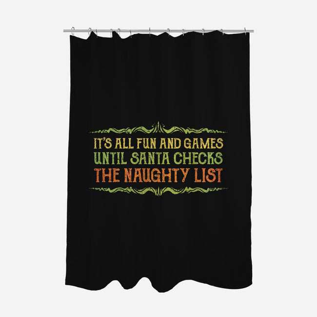 The Naughty List-None-Polyester-Shower Curtain-kg07