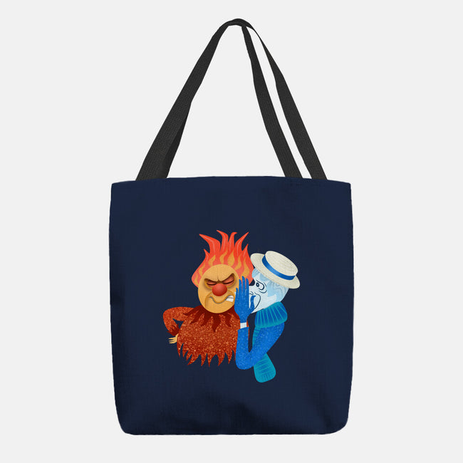 Misered-None-Basic Tote-Bag-DrawnByBryan