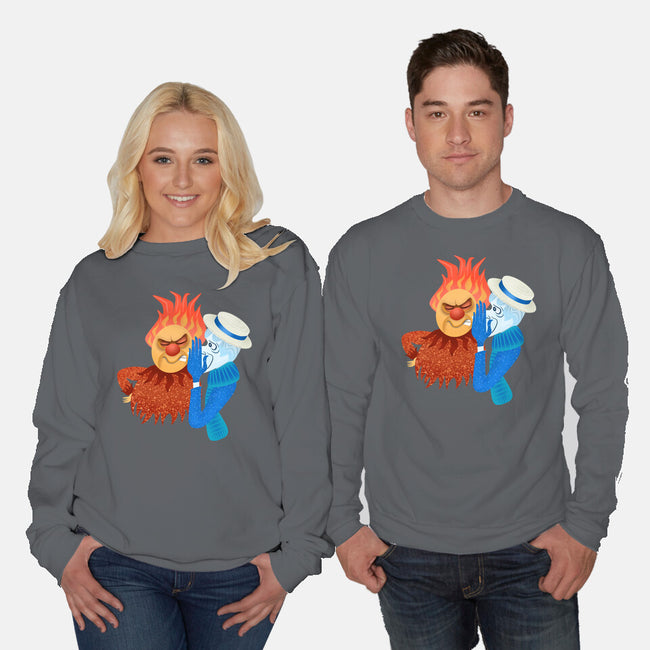 Misered-Unisex-Crew Neck-Sweatshirt-DrawnByBryan