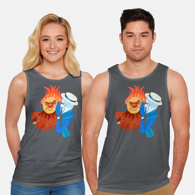Misered-Unisex-Basic-Tank-DrawnByBryan