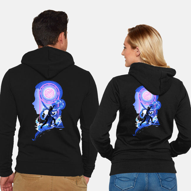 The Last Waterbender-Unisex-Zip-Up-Sweatshirt-hypertwenty