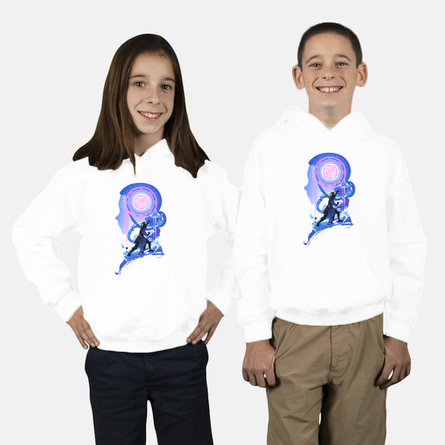 The Last Waterbender-Youth-Pullover-Sweatshirt-hypertwenty