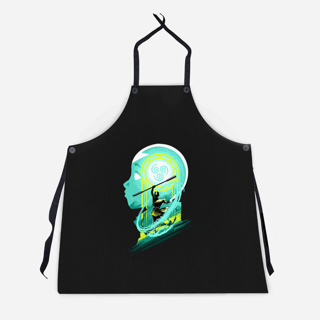 Rise Of The Airbender-Unisex-Kitchen-Apron-hypertwenty