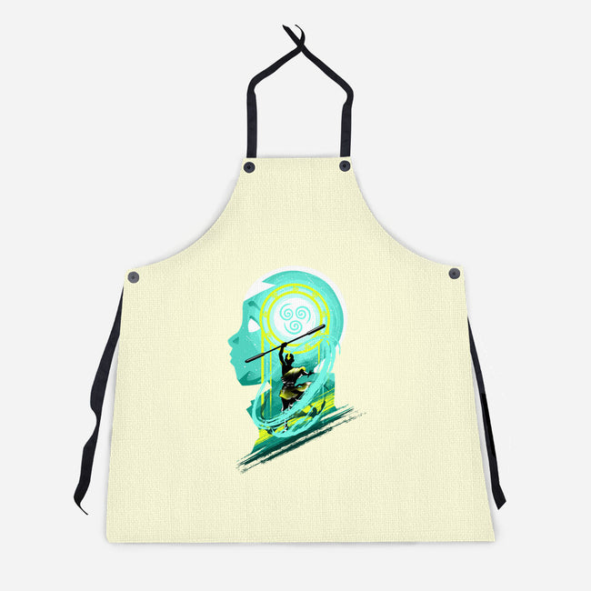 Rise Of The Airbender-Unisex-Kitchen-Apron-hypertwenty
