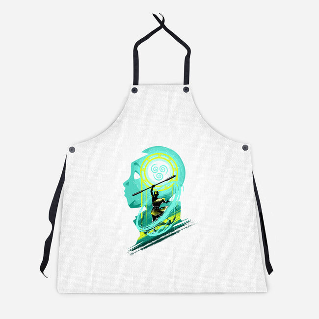 Rise Of The Airbender-Unisex-Kitchen-Apron-hypertwenty