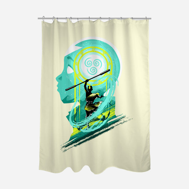 Rise Of The Airbender-None-Polyester-Shower Curtain-hypertwenty