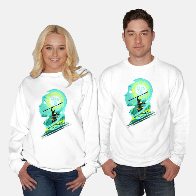 Rise Of The Airbender-Unisex-Crew Neck-Sweatshirt-hypertwenty