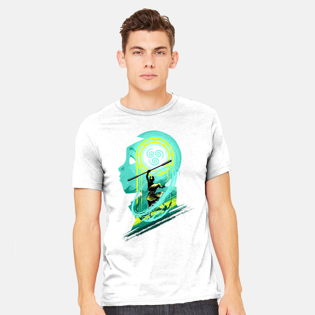 Rise Of The Airbender-Mens-Heavyweight-Tee-hypertwenty