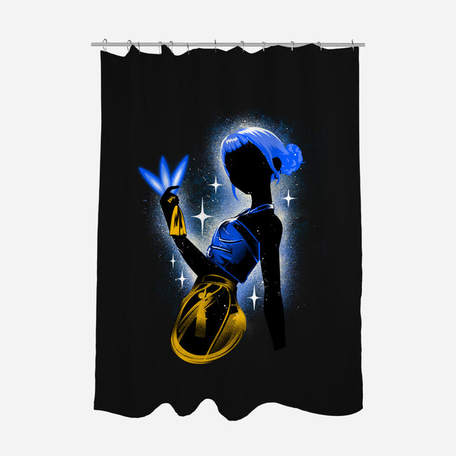 Zoey Shadow-None-Polyester-Shower Curtain-hypertwenty