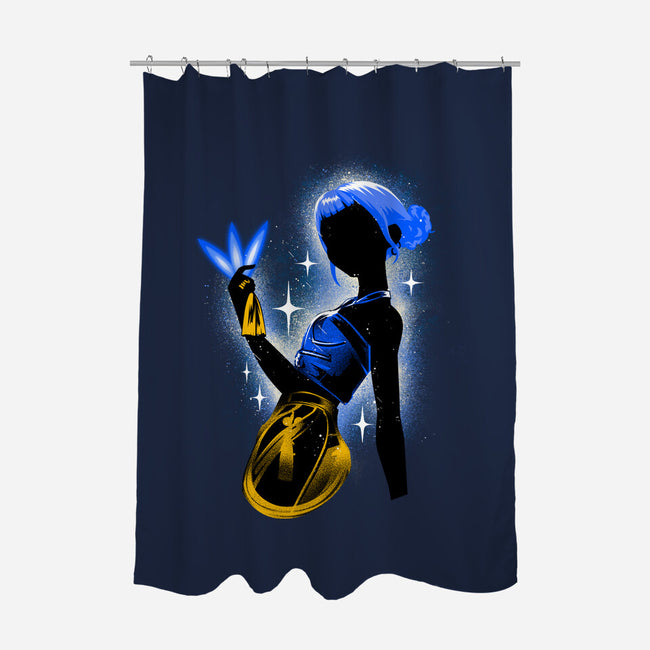Zoey Shadow-None-Polyester-Shower Curtain-hypertwenty