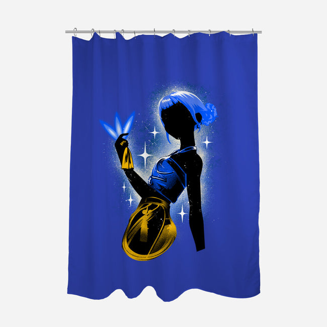 Zoey Shadow-None-Polyester-Shower Curtain-hypertwenty