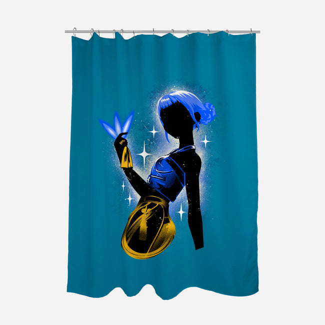 Zoey Shadow-None-Polyester-Shower Curtain-hypertwenty