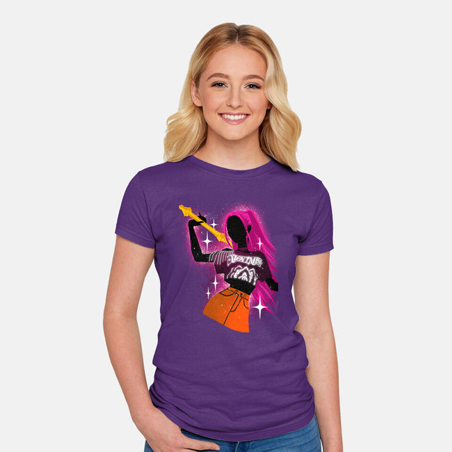 Mira Shadow-Womens-Fitted-Tee-hypertwenty