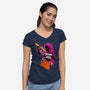 Mira Shadow-Womens-V-Neck-Tee-hypertwenty
