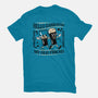 Hello Darkness-Womens-Fitted-Tee-rocketman_art