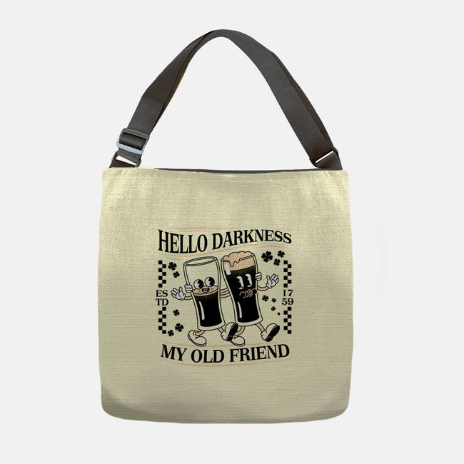 Hello Darkness-None-Adjustable Tote-Bag-rocketman_art