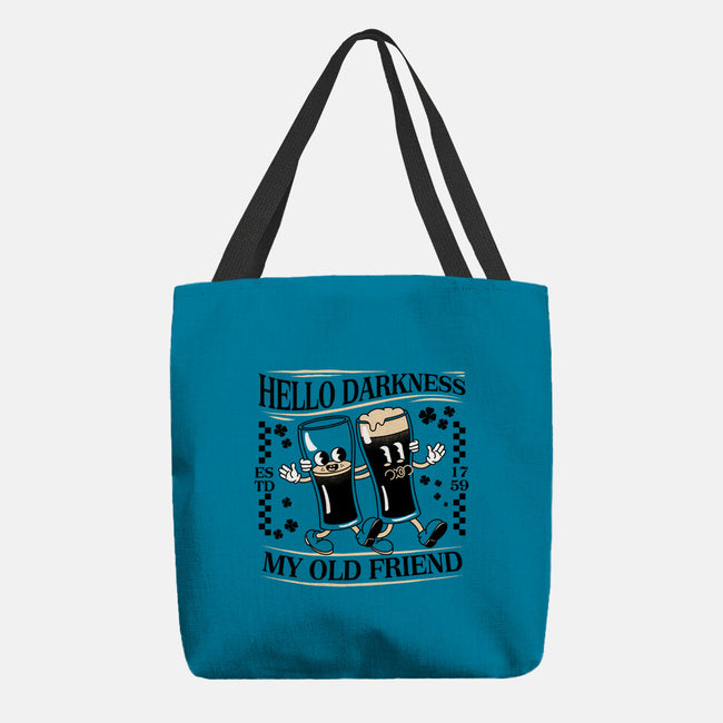 Hello Darkness-None-Basic Tote-Bag-rocketman_art