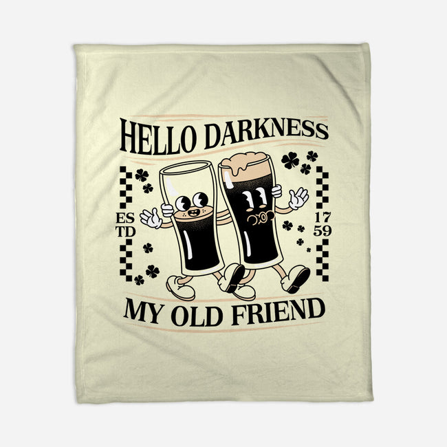 Hello Darkness-None-Fleece-Blanket-rocketman_art