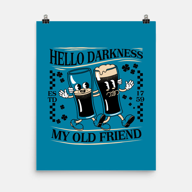 Hello Darkness-None-Matte-Poster-rocketman_art