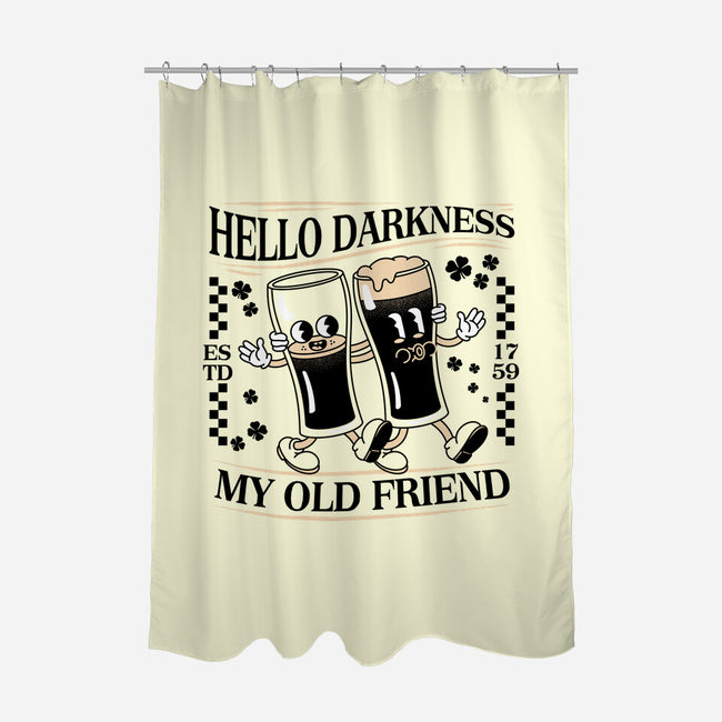 Hello Darkness-None-Polyester-Shower Curtain-rocketman_art