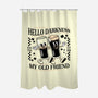 Hello Darkness-None-Polyester-Shower Curtain-rocketman_art