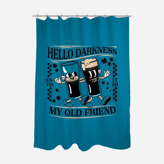 Hello Darkness-None-Polyester-Shower Curtain-rocketman_art