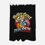 Better Dead Than Red-None-Polyester-Shower Curtain-demonigote