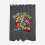 Better Dead Than Red-None-Polyester-Shower Curtain-demonigote