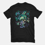 Well Of Despair-Womens-Fitted-Tee-Henrique Torres