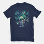 Well Of Despair-Womens-Fitted-Tee-Henrique Torres