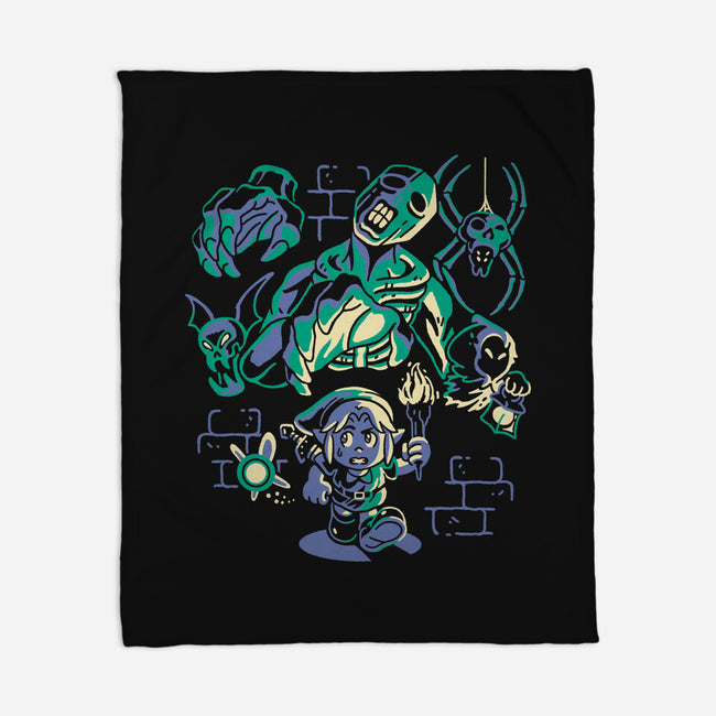 Well Of Despair-None-Fleece-Blanket-Henrique Torres