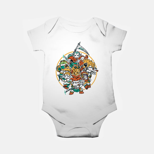 Time Adventure-Baby-Basic-Onesie-Henrique Torres