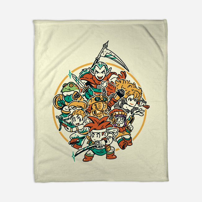 Time Adventure-None-Fleece-Blanket-Henrique Torres