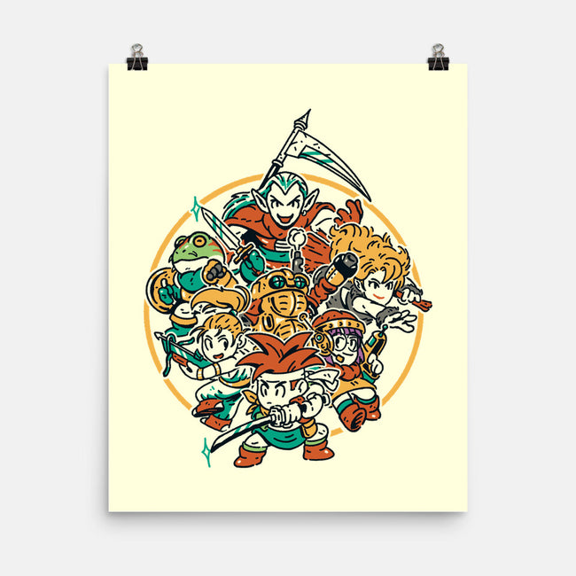 Time Adventure-None-Matte-Poster-Henrique Torres