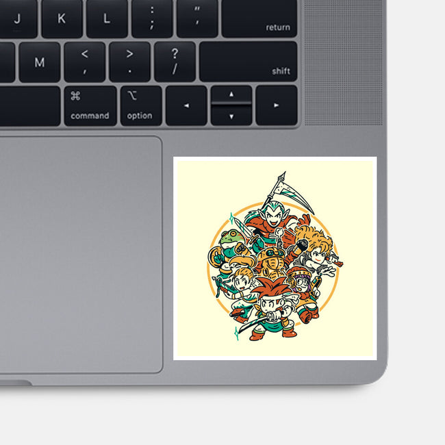 Time Adventure-None-Glossy-Sticker-Henrique Torres